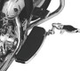 Kuryakyn Flamin Peg With Male Mount Adapter Chrome