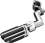 Kuryakyn Pilot Pegs With Offset Mounts 1-1/4inch  Clamps Chrome