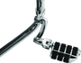 Kuryakyn Longhorn Offset Dually ISO Peg With 1-1/2in Clamp Chrome