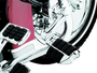 Kuryakyn Longhorn Offset Dually ISO Pegs With 1-1/4in Clamp Chrome