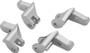 Kuryakyn Floorboard Relocator Brackets 17 and Up Touring Chrome