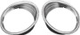 Kuryakyn Driving Light Bezels Indian Chrome
