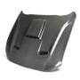 Anderson Composites 21-23 Ford Mustang Mach 1 Type-SK Double-Sided Carbon Fiber Hood
