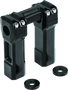 Kuryakyn 5inch Billet Handlebar Risers Black