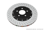 DBA 15-21 Nissan GT-R Nismo Front 5000 Series Drilled Rotor w/ Silver Hat