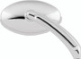 Bikers Choice 65-Up Chrome Oval Mirrors 65-Up Custom Pair