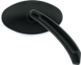 Bikers Choice 65-Up Black Oval Mirrors Custom Pair