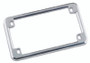 Bikers Choice Chrome License Plate Frame 6 3/4 X 3 3/4 Custom