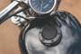 Kuryakyn Mesh Gas Cap Vented Black
