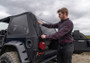 Rampage 97-06 Jeep Wrangler TJ Frameless Trail Soft Top Kit - Black Diamond