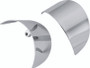 Bikers Choice 86-17 FLH FLT FLST FXRT Chrome Turn Signal Visor Replaces H-D 67737-88T Pr