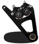 Performance Machine Front 4 Piston Caliper and Bracket - Contrast Cut