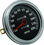 Bikers Choice 91-95 Softail Black Face Speedo With Dome Lens 2240:60 Front Drive Cast Dash Only