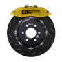 EBC Racing 2019+ Toyota GR Supra Yellow Apollo-6 Calipers 380mm Rotors Front Big Brake Kit