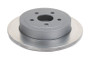 DBA 03-05 Dodge Neon SRT-4 Rear 4000 Series Plain Rotor