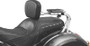 Kuryakyn Fixed Mounts Multi-Purpose Driver & Passenger Backrest 14-22 Indian Models Chrome