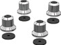 Kuryakyn Luggage Rack Risers 01-17 Honda GL1800 Except F6B Models - Chrome