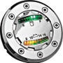 Kuryakyn Informer LED Fuel & Battery Gauge Chrome