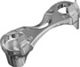 Kuryakyn Fork Brace Gen 2 01-17 Honda GL1800 Except Airbag Models - Chrome