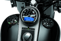 Kuryakyn Alley Cat Fuel & Battery Gauge Gloss Black