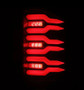 AlphaRex 07-14 Chevrolet Silverado 1500/2500HD/3500HD Luxx-Series LED Tail Lights Black/Red