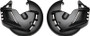 Kuryakyn Brake Rotor Cover Honda 01-17 GL1800 Except Airbag Models - Gloss Black