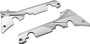 Kuryakyn Passenger Floorboard Side Covers 01-17 Honda GL1800 Chrome