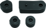 Kuryakyn Driver Floorboard Spacers 18-Up Softail Models Gloss Black