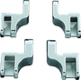 Kuryakyn Driver Floorboard Relocation Brackets For FLST Models Chrome