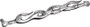 Kuryakyn Flame Shift Linkage Chrome