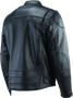 Kuryakyn Leather By River Road Race Leather Jacket Black - Small