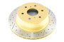 DBA 07-20 Cadillac Escalade Rear Street Series Drilled & Slotted Rotor