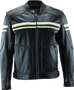 Kuryakyn Leather By River Road Hoodlum Vintage Leather Jacket Black - XL