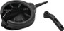 Kuryakyn Drink Holder Mesh Basket with Perch Mount Universal Gloss Black