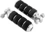 Kuryakyn ISO Peg Small With Male Adapter Chrome (Pair)