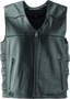 Kuryakyn Leather By River Road Plains Leather Vest Black - Large
