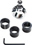 5g Chrome Bar Mount Fixed 1-1/4"(32mm) Thru 7/8"(22mm)
