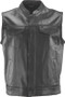 Kuryakyn Leather By River Road Vandal Club Vest Black - Large