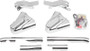 Kuryakyn Swingarm Cover Kit - Unlighted 86-99 Softail Models Chrome