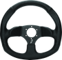 DragonFire Racing Steering Wheels - D-Shaped- Vinyl- Iron Series- 0in offset