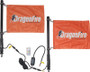 DragonFire Racing 2Ft Spiral Led Whip - Black