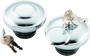 Bikers Choice L96-20 Chrome Lockable Gas Cap Vented