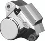 Bikers Choice 84-99 Big Twin Chrome Rear Caliper Assembly W/Pads Replaces H-D 44050-87