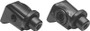 Kuryakyn Footpeg Adpt Rear Sat Blk BMW