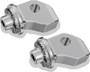 Kuryakyn Splined Peg Adapters Front Indian Scout Chrome