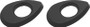 Kuryakyn Kuryakyn Front Turn Signal Mounts Black