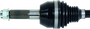 DragonFire Racing Hydra Axle- Polaris RZR XP 1000 16-17- Postion- Rear- Right/Left
