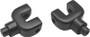 Kuryakyn Splined Passenger Peg Adapter Indian Black