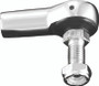 Kuryakyn Ball Joint With Stud Righthand Female 5/16in-24 Threads Chrome
