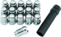 QuadBoss Spline Lug Nuts 12x1.5 - Silver